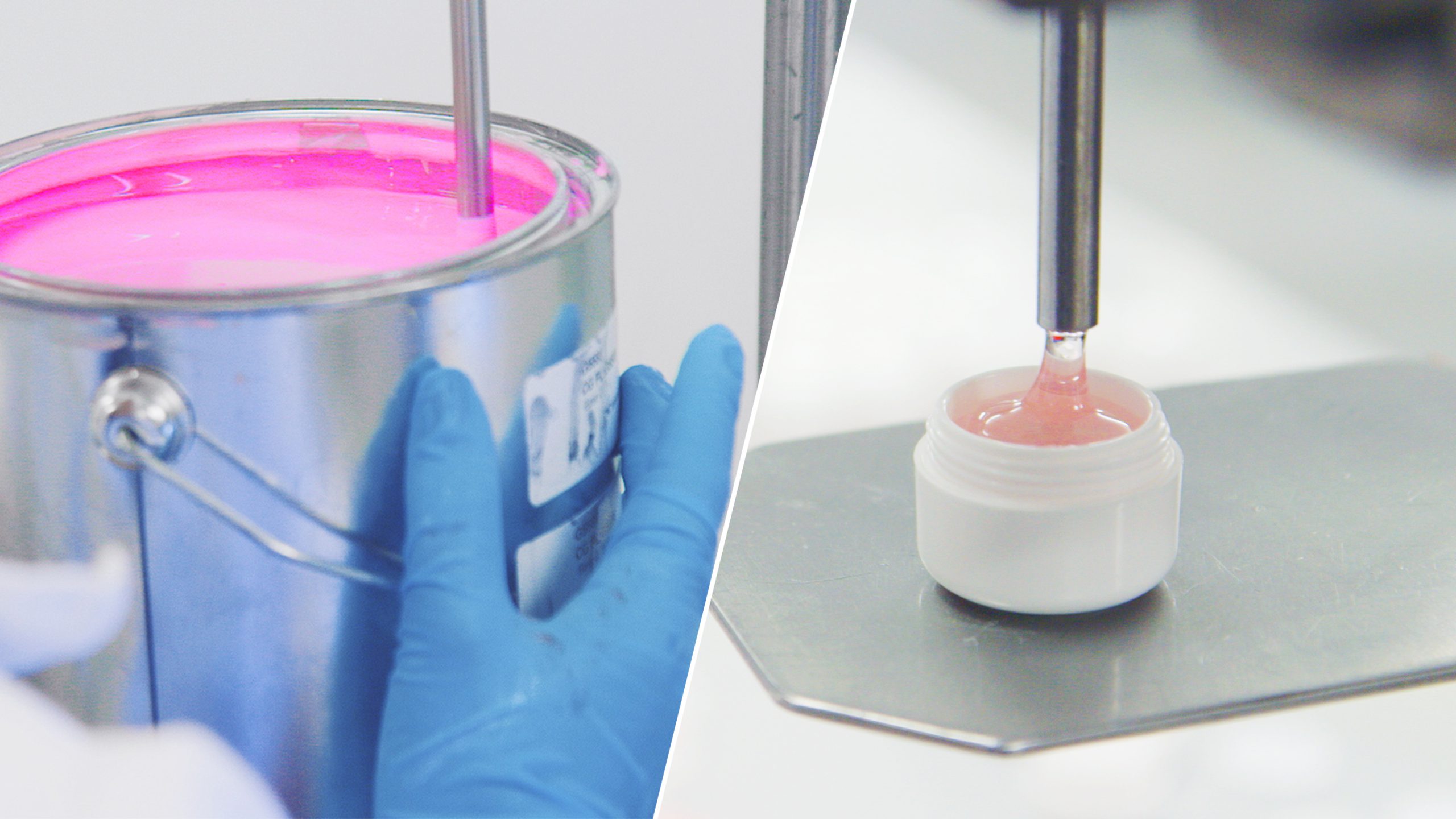 Entrega de gel de unhas UV a granel ou em produto acabado